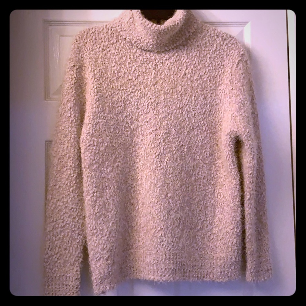 Falls Creek Pale Rose Pink Turtle neck Sweater
